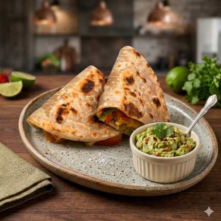 Chicken cheese qusadilla